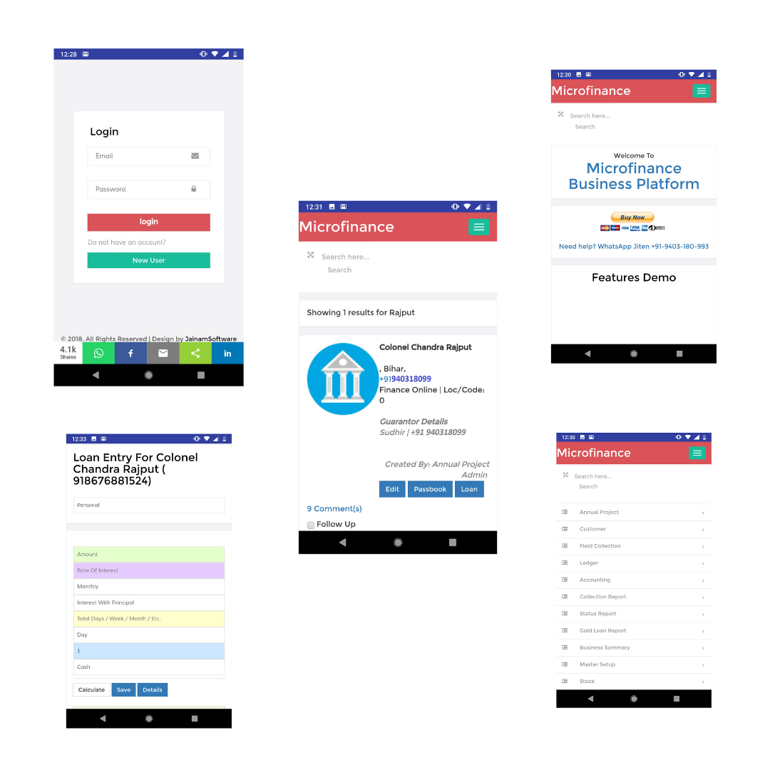 Jainam Mobile View Jainam Software Mobile View